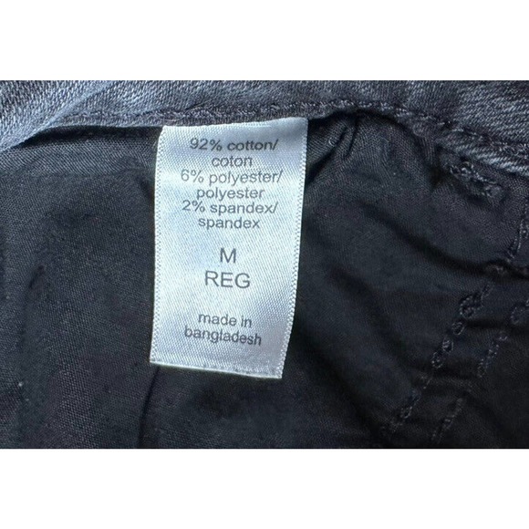 Maurices Black Distressed Denim High Rise Skinny Jeans Stretch Womens Size M - Picture 6 of 6